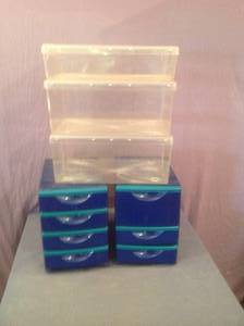 lot 152 image: Storage Organizers