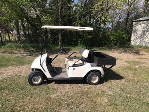 lot 1 image: 1998 EZ-Go Golf Cart
