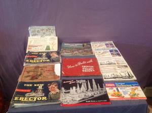 lot 239 image: Erector & Tinkertoy Manuals