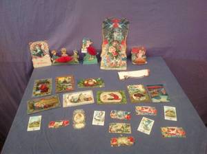 lot 240 image: Vintage Postcards & Valentines Cards