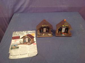 lot 242 image: Black Forest Weather Houses