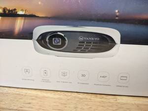 lot 5 image: New VANKYO Burger 101 DLP Wireless Pico Projector HD Mini Projector 1080P and Wi-Fi