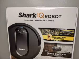 lot 1 image: Brand New Shark IQ Robot Vacuum Deep Clean Pet