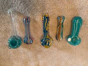 Glass Pipe Lot for Tobacco Use Only New
