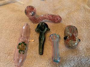 Glass Pipe Lot for Tobacco Use Only New