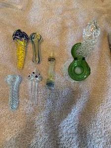 Glass Pipe Lot for Tobacco Use Only New