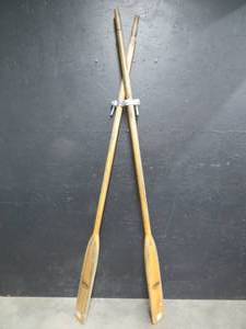 PAIR OF FEATHER BRAND OARS