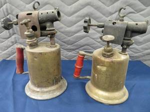 ANTIQUE BRASS BLOW TORCHES
