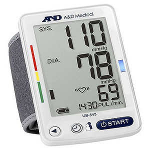 A & D Medical Premium Wrist Blood Pressure Monitor
