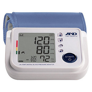 A&D Medical Upper Arm Blood Pressure Monitor with Verbal Assist