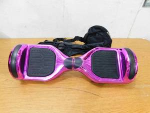 GlareWheel 36V Hoverboard with Bluetooth Speakers - Purple