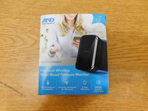 A&D Medical Ultra Connect Wireless Wrist Blood Pressure Monitor