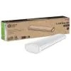 (2) Low Profile 2 ft. 1800 Lumens Integrated LED White Wraparound Ceiling Light Direct Wire 4000K Bright White 120-Volt