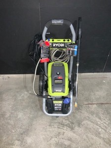RYOBI 2,300 PSI 1.2 GPM HIGH PERFORMANCE ELECTRIC PRESSURE WASHER. SEE PICTURES