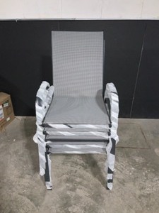 OUTDOOR PATIO CHAIRS. VARIOUS CONDITIONS. SEE PICTURES