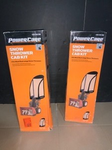 POWERCARE SNOW THROWER CAB. SEE PICTURES