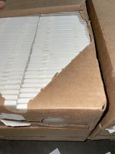 DALTILE MATTE BISQUIT 4-14 IN. X 4-14 IN. GLAZED CERAMIC WALL TILE (12.5 SQ. FT.  CASE). VARIOUS CONDITIONS. SEE PICTURES