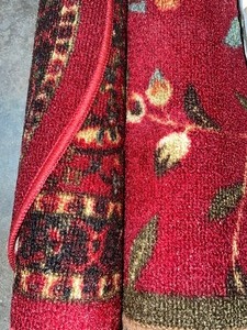 ASSORTED AREA RUGS. VARIOUS SIZES AND DESIGNS. SEE PICTURES
