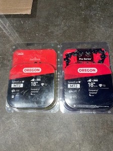 OREGON SPEEDCUT SAW CHAIN 18 IN. 0.050 GAUGE 0.325 IN. NARROW KERF CHAINSAW CHAIN, 72 DRIVE LINKS. SEE PICTURES