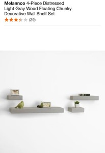 ASSORTED HOME DECOR AND FLOATING WALL SHELVES. SEE PICTURES