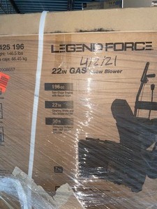 LEGEND FORCE 24 IN. TWO-STAGE GAS SNOW BLOWER WITH ELECTRIC START. SEE PICTURES