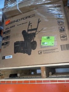 LEGEND FORCE 22 IN. TWO-STAGE GAS SNOW BLOWER WITH RECOIL START. SEE PICTURES