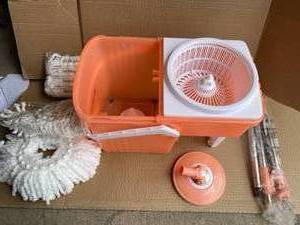 360 spin mop and bucket with extra ...