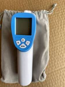 Contactless infared thermometer bra...