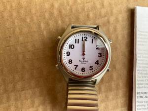Gold atomic talking watch brand new...