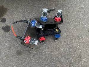 3 Phillips Gladhands on plate brand...