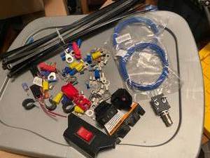 Bag of electrical goodies...