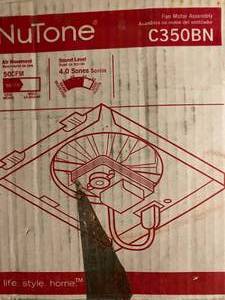 NuTone bathroom fan new...