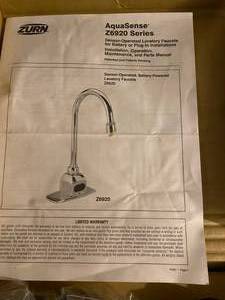 Aquasense Faucet 6920 series new - ...