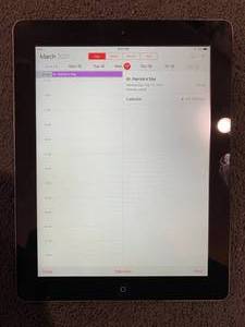 Apple Ipad 3 with charger tested wo...