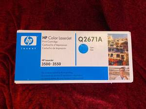 HP Color Laserjet Cyan Brand new...