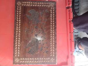 Wooden box and contents included...