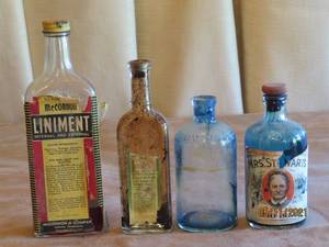 Antique Commercial Bottles