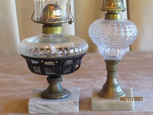 Antique Hurricane Lanterns