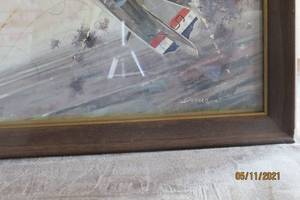 War Scene Painting