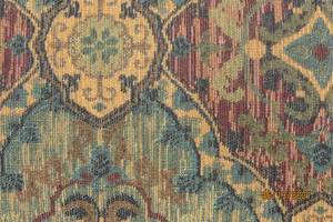 Patterned loveseat