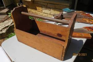 Antique Tools and Carrier
