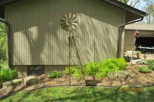 Metal Windmill