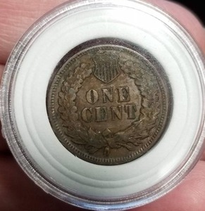 1899 US INDIAN HEAD CENT IN AIRTITE