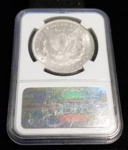 1882-O MORGAN SILVER DOLLAR MS63 NGC