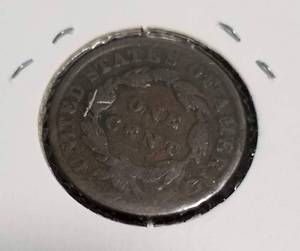 1834 US CORONET HEAD LARGE CENT