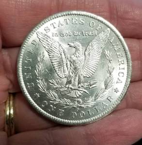 1885-O MORGAN SILVER DOLLAR BU-UNC