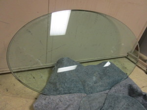 BEVELED GLASS, 28 x 50 & 24 x 24, 12 THICK