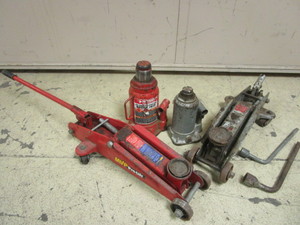 HYDRAULIC FLOOR JACKS, BOTTLE JACKS