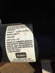 lot 56 image: Toro CCR3650 6.5 HP Gas Powered Snow Blower