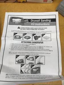 lot 81 image: Shop Vac Dustless Hand Sander